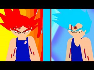 GOKU VS VEGETA parte 5 (Stick nodes)