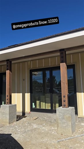 Paul Taylor on Instagram: "So this is the process for installing the stucco color. As I mentioned before all of the vertical walls are standard lath and plaster with a scratch coat and a brown coat and color applied over that. All of the eaves and the ceilings on the exteriors are dens glass sheathing material with a mesh fabric installed over it and then a scratch coat of foam tek applied twice and then another layer of mesh fabric with color applied over that. The mesh fabric also assist in re