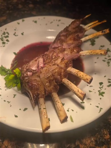 Tonight’s Dinner Special!! Roast Rack of Lamb | Basque Norte Restaurant/Steakhouse