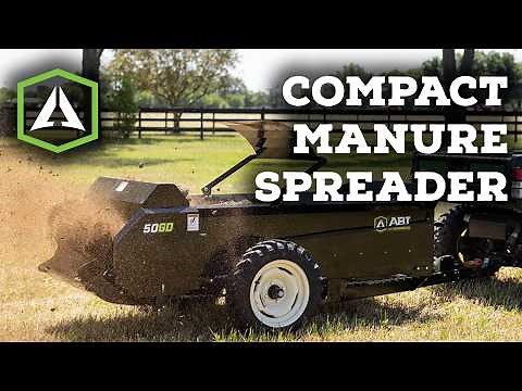 Compact Manure Spreaders by ABI