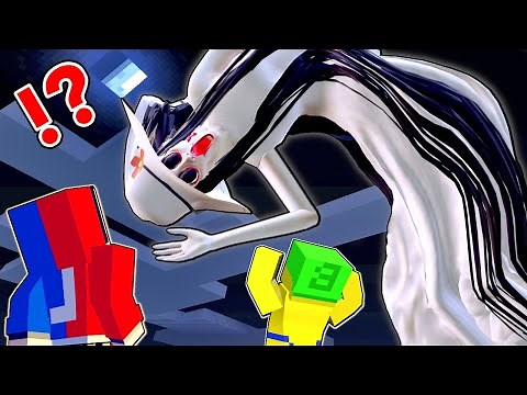 【逃げられない😱】超怖い八尺様に襲撃されるマインクラフト😨【マイクラ Minecraft】ぽっぴんず