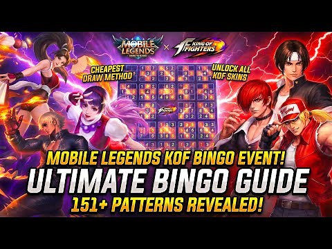 Mobile Legends KOF Bingo Patterns Guide | King of Fighters Event Pattern List 2026