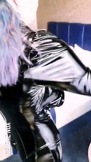 Dressing up for Party 😜 Dark Malta Festival Outfit: my Noir Handmade PVC Catsuit 🖤