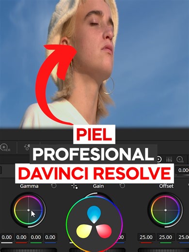 Tutorial Correccion de color: Tono de piel profesional Consigue tonos de piel PROFESIONALES con Davinci Resolve en pocos minutos. #davinciresolve #colorgrading #edicion #davinciresolvetutorial #filmmakingtips
