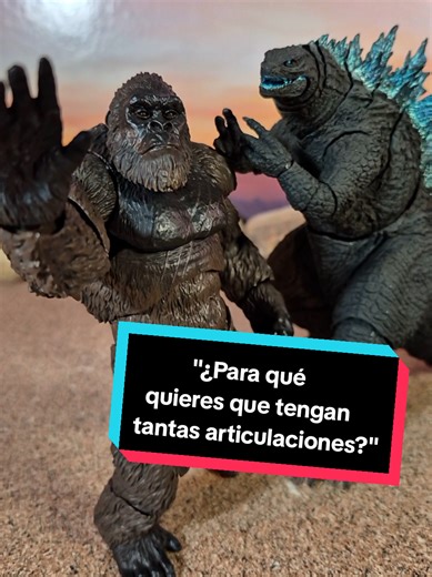 Accesorios y articulaciones en juguetes de Godzilla