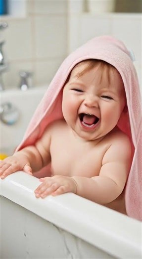 This Baby’s Bath Time Laugh Will Make Your Day 😂