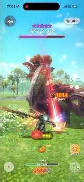 #モンハンnow タマミツネ 操虫棍