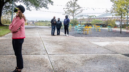 Once the site of a Confederate monument, this Memphis park now hosts a Peace Project