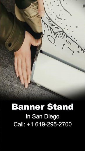 Retractable Roll Up Banner Stands in San Diego | Sign King +1 619-295-2700 | signking.com