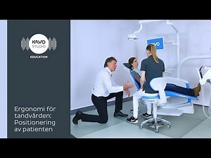 Ergonomi för tandvården: Positionering av patienten (sittande) - EN subtitle
