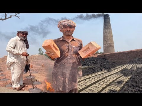 How bricks are made in 1200°C | Most incredible manufacturing process | Mass production