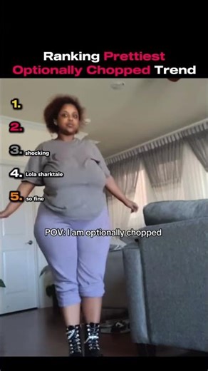 Ranking PRETTIEST Optionally Chopped Trend #tiktokchallenge #prettygirl