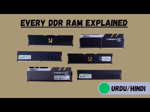 Every DDR RAM evolution Explained As Easily As Possible For Beginners