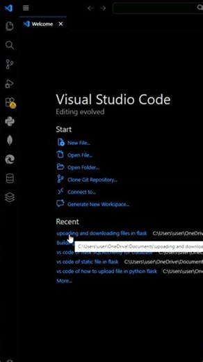 #coding, part 1of uploading and downloading files using flask framework
