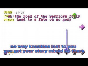FNF confronting yourself with lyrics