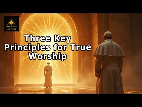 Three Key Principles for True Worship