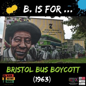 B is for the Bristol Bus Boycott Black history is everyday but here is another entry of our 'A-Z of some important Black History' this Black History Month... Help us share some amazing Black History, by commenting on our post with what things you would like us to share in our A-Z #BlackHistoryMonth #blackhistoryiseveryday #keepthevibealive #huddersfieldcarnival #huddscarnival | Huddersfield Carnival