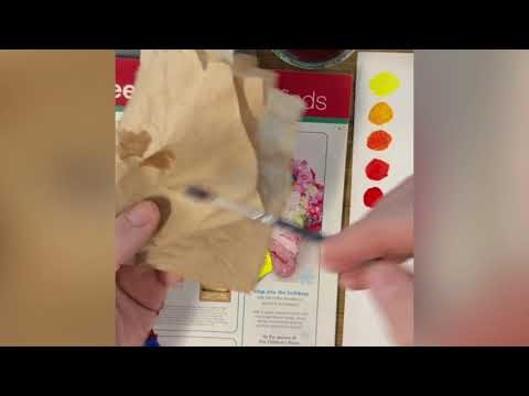 Basic color wheel acrylic mixing