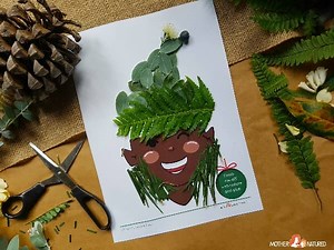 Christmas Nature Craft Printables: Enjoy Eco-Friendly festive crafts this season - Mother Natured