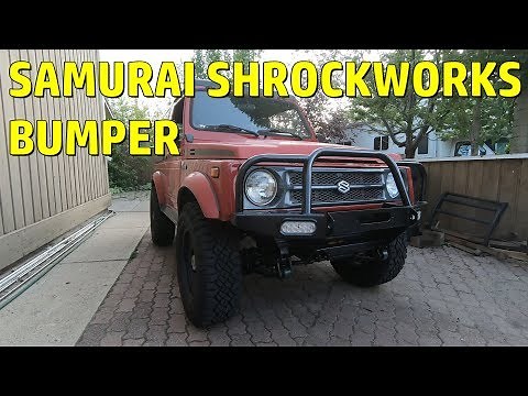 Samurai Shrockworks Front Bumper