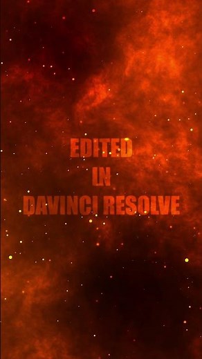 Burning + Particle VFX | EditLab | Davinci Resolve