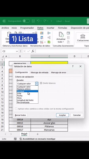 Descubre esta nueva característica de las listas desplegables en #excel #excelconcamilo #exceltips #excelprofesional