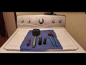 Replacing A Water Inlet Valve/ Maytag/Whirlpool Washing Machine MWT5800TWO