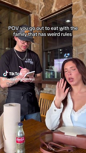 Dinner with a Family of Strange Rules