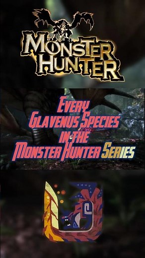 Glavenus The Great Sword Species #monsterhunter
