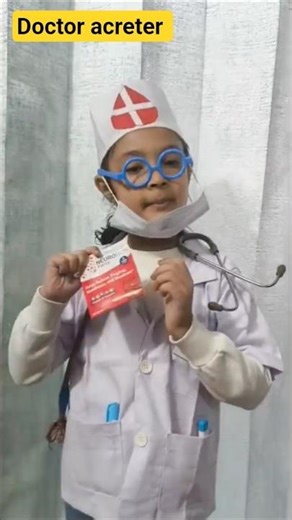 doctor character! roll play activity in school #music