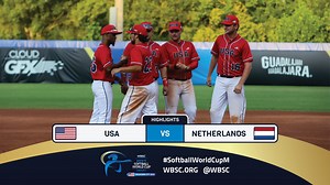 18K views · 209 reactions |  Game 7 Highlights 漏   USA   Netherlands Opening Round WBSC Men's Softball World Cup Group C #SoftballWorldCupM | WBSC | Facebook
