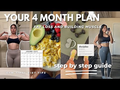 HOW TO BODY RECOMP IN 2025 | *STEP BY STEP* GUIDE TO LOSE FAT AND BUILD MUSCLE AS A BEGINNER✨