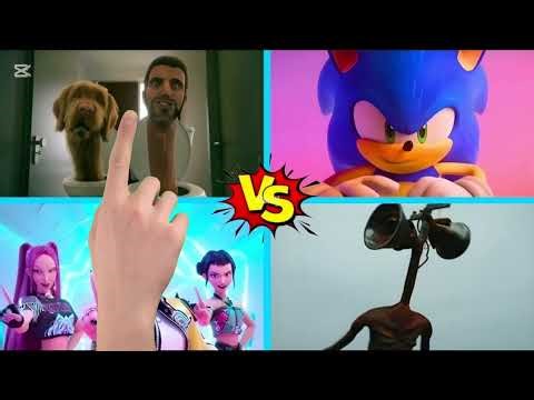 Skibidi Toilet, Siren Head, Peppa Pig.exe, Kpop Demon Hunter, Digital Circus, Horror Tiles Hop, Meme