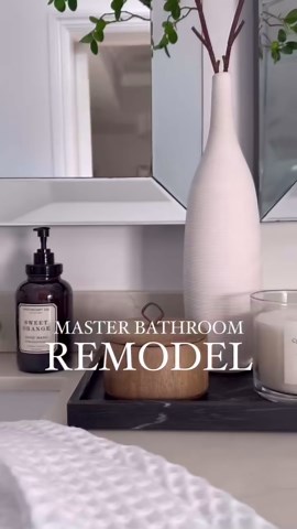 Modern master bathroom remodel with timeless design ideas