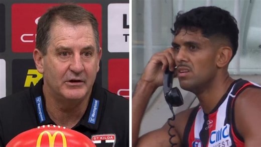 Ross Lyon's frosty response to journo's question