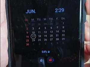Galaxy S10 / S10+: How to Set Always On Display To Show a Calendar
