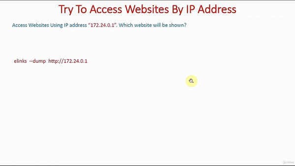 Test Named Based Virtual Hosting From Clients - Demo | Named Based Virtual Hosting | Apache Web Serv