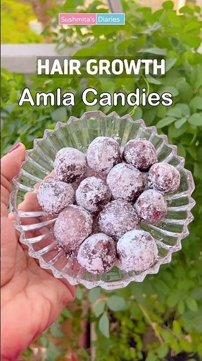 Eat This 1 Candy Daily 😱 Your Hair Will Grow Like Crazy! DIY Amla/indian gooseberry Candies for hair