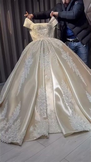 Step into your big day with a stunning handmade Turkish bridal dress.. #bride #dress #wedding #usa