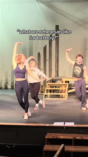 Behind the Scenes of Bat Boy: Act One Rehearsal