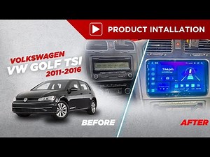 Volkswagen Head Unit Installation | VW Golf TSI 2011-2016 - M series