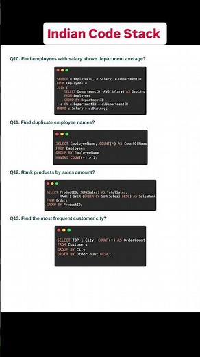 Top SQL Concepts Every Developer Gets Wrong 🚨 #database #coding #interviewprep
