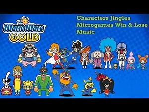 WarioWare: Gold All Characters Jingles Microgames Win & Lose Music