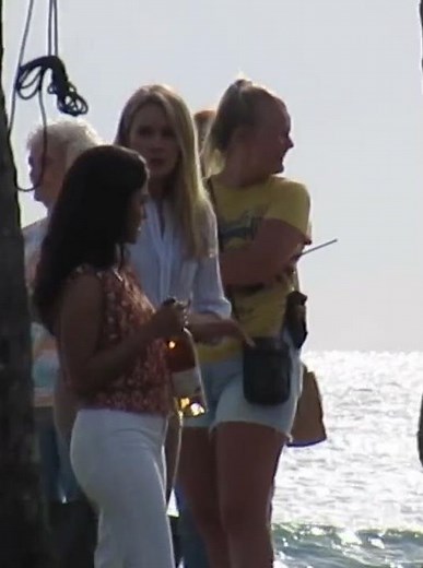 Yas and Tori filming | NCIS Hawaii | season 2 | Behind the scenes