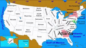Mapa de Estados Unidos para Imprimir | Político, Físico, Mudo y con Nombres (PDF/JPG)