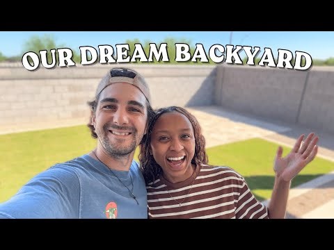 Our Dream Backyard Makeover! | Destiny & Mitch