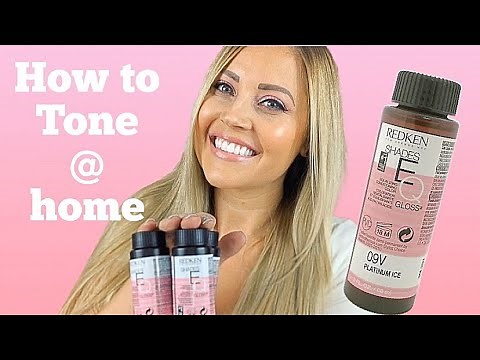 HOW TO TONE YOU HAIR | How I Tone My Hair W/ Redken EQ Shades Review