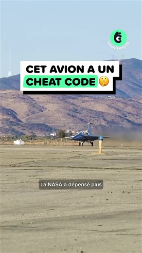 Conçu pour dépasser la barrière du son, c'est le X59 ! Jérémy @LeChimiste_ t'explique tout. Si tu nous lis, c'est que ta curiosité t'a guidée jusqu'ici 🧠 Pour plus de contenus santé, nature, sciences et culture gé, abonne-toi ! #curieuxlive #aéronautique #avion #X59