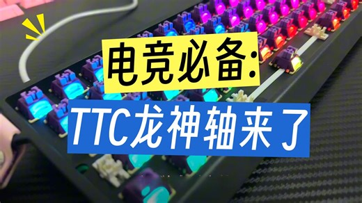 TTC又一款全POM磁轴？还是和迈从联名，TTC龙神轴！