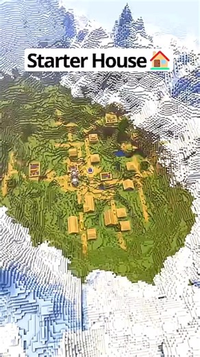 2.1K views · 40 reactions | Minecraft Easy Starter House #minecraft | Blockical | Facebook